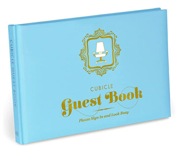 Cubicle Guest Book
