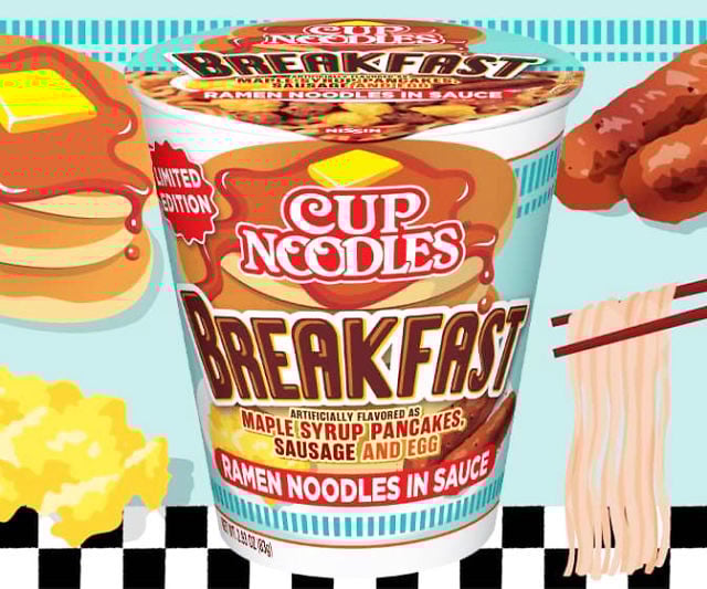 Cup Noodles Breakfast Ramen Noodles