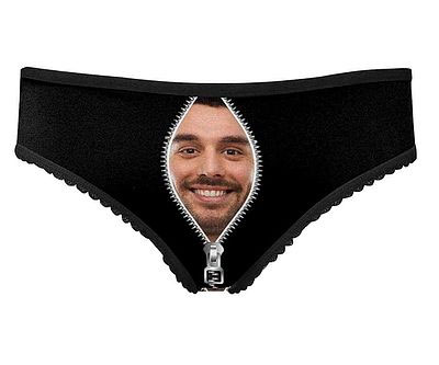 Custom Zipper Photo Panties