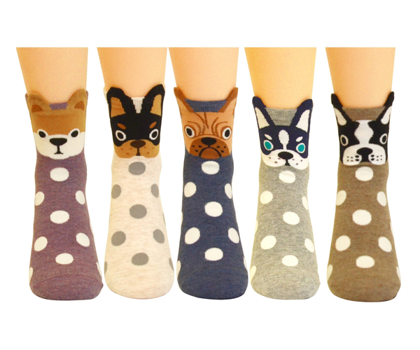 Cute Animal Socks with Ears