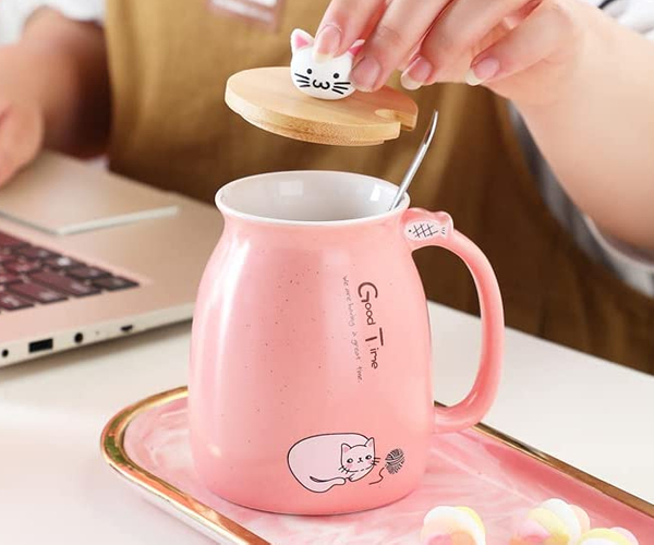 Cute Cat Tea Mug