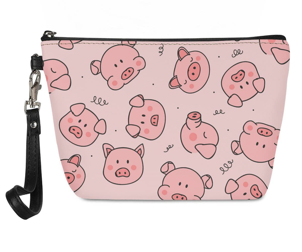 Cute Pig Cosmetic Bag