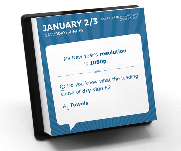 Dad Joke Daily Calendar