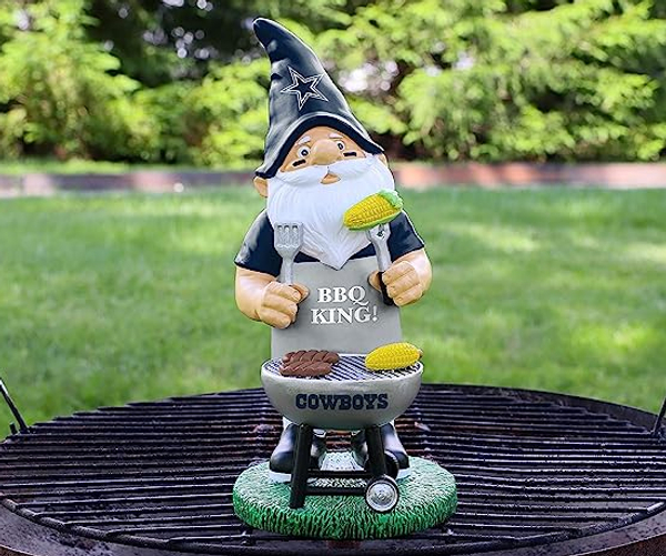 Dallas Cowboys Grilling Garden Gnome