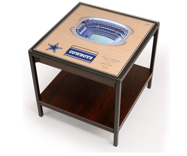 Dallas Cowboys Stadium 3D End Table