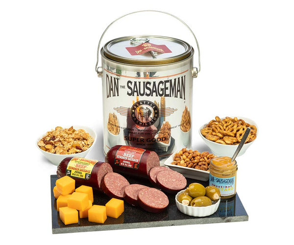 Dan the Sausage Man Meat and Cheese Can