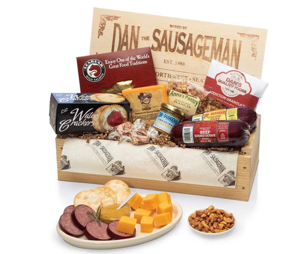 Dan the Sausageman Cheese Favorite Gift Basket