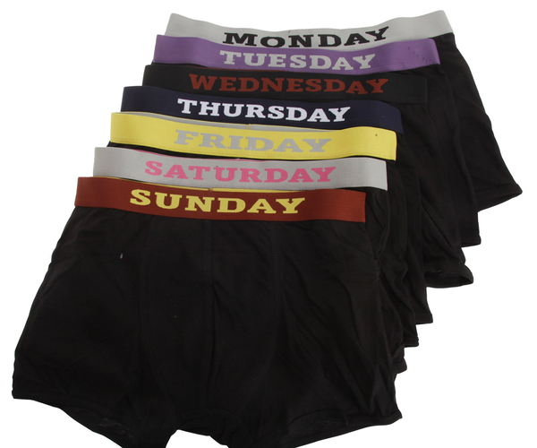 Days of the Week Underwear