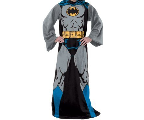 DC Comics Comfy Throw Blanket with Sleeves