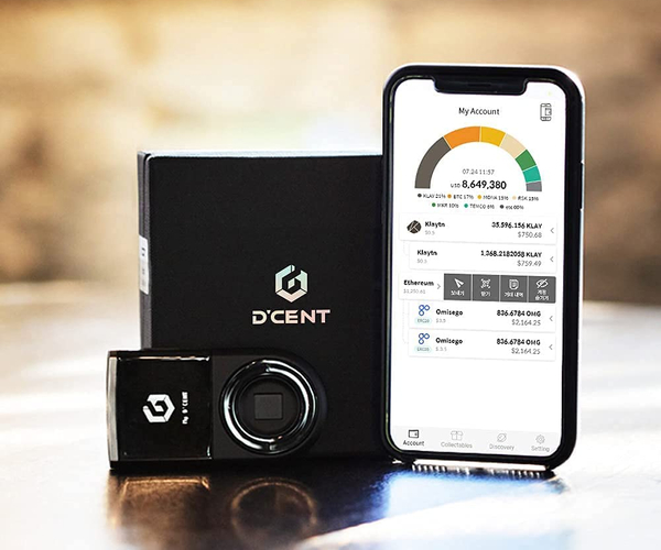 D'CENT Biometric Crypto Wallet