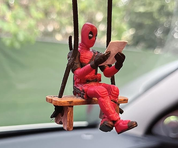Deadpool Rear View Mirror Ornament