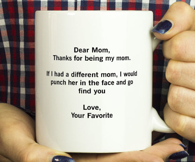 Dear Mom Mother’s Day Coffee Mug