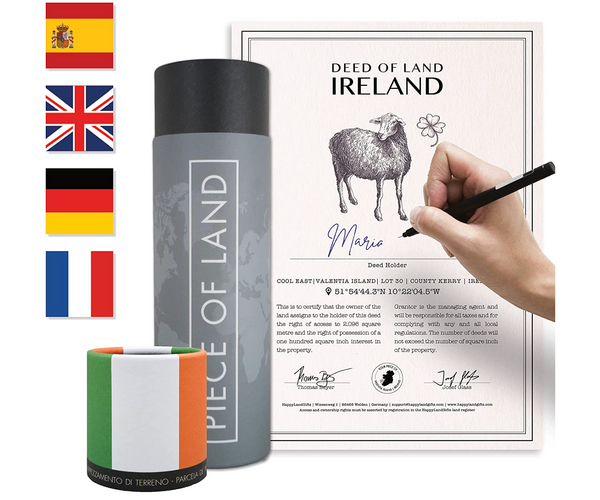 Deed to a Real Piece of European Land