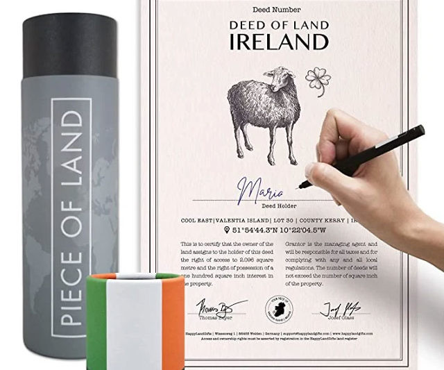 Deed To Irish Land