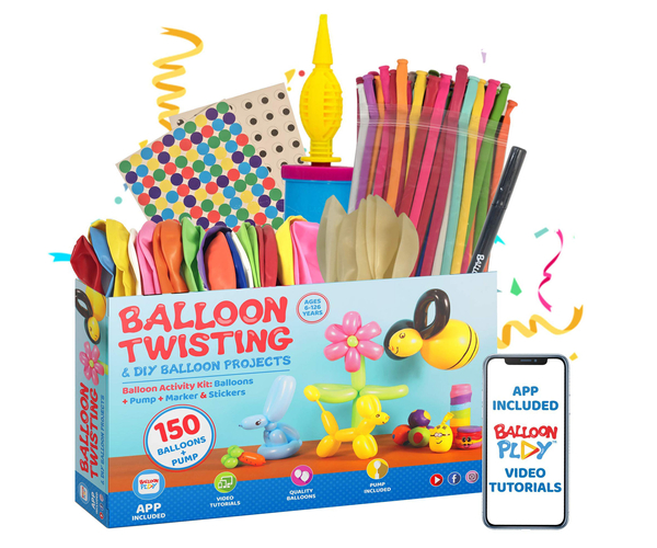 Deluxe Balloon Animal Kit with App for Kids