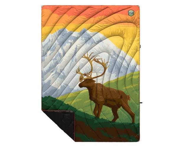 Denali National Park Puffer Blanket