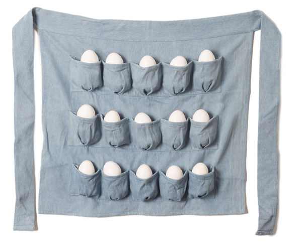 Denim Egg Apron