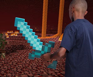 Minecraft Diamond Sword