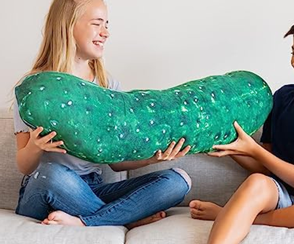 Dill Pickle Throw Pillow