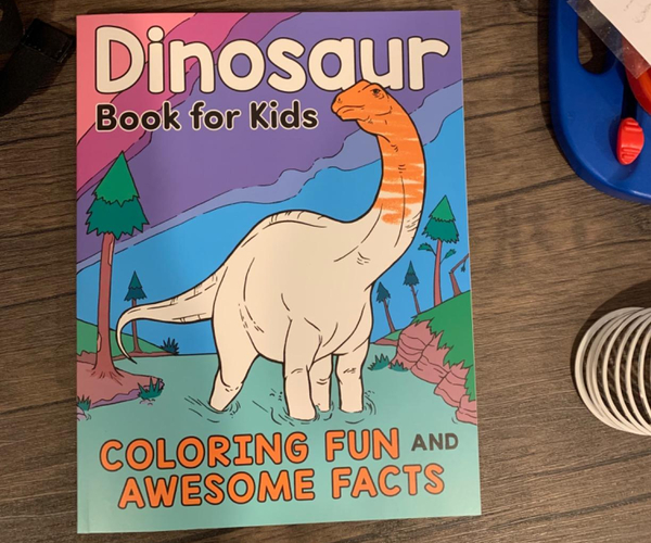 Dinosaur Coloring Book