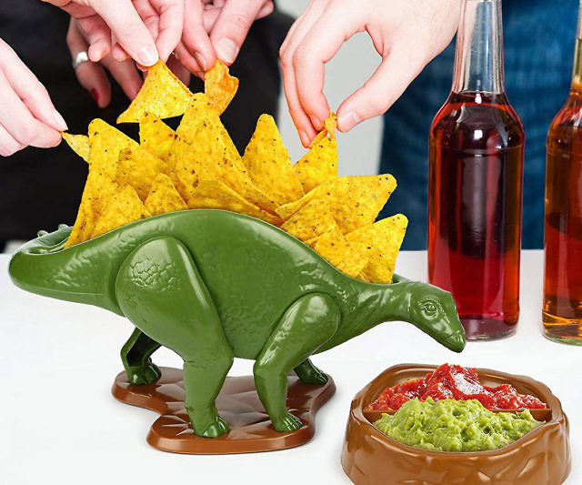 Nachosaurus Dip And Snack Dish Set