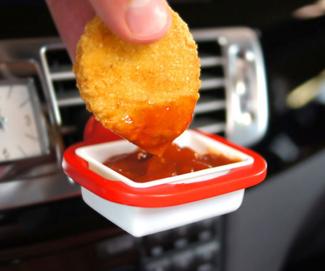 In-Car Condiment Holder