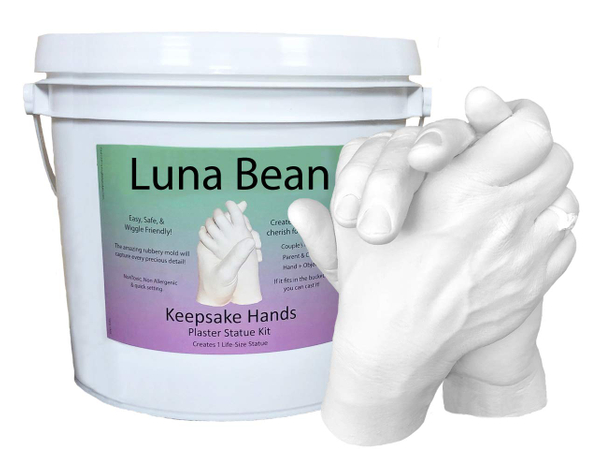 DIY Plaster Hand Holding Cast Mold Kit