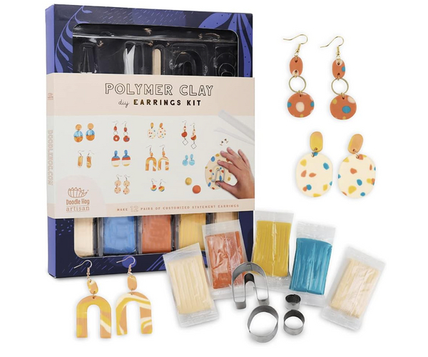 DIY Polymer Clay Earrings