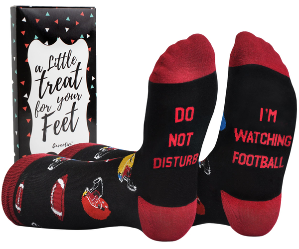 Do Not Disturb, I'm Watching Football Socks