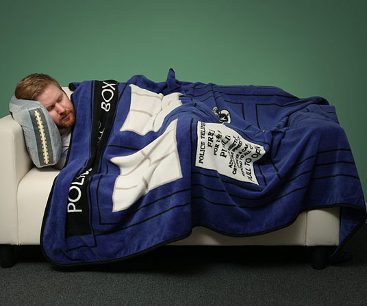 Doctor Who TARDIS Blanket