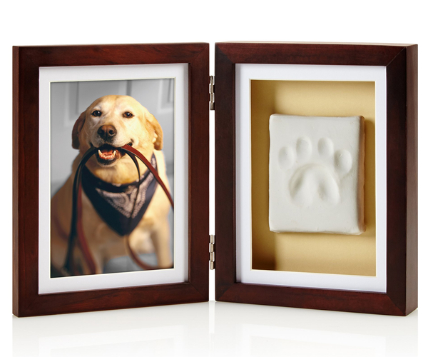 Dog or Cat Paw Print Pet Keepsake Photo Frame