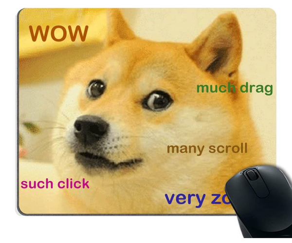 Doge Funny Mousepad