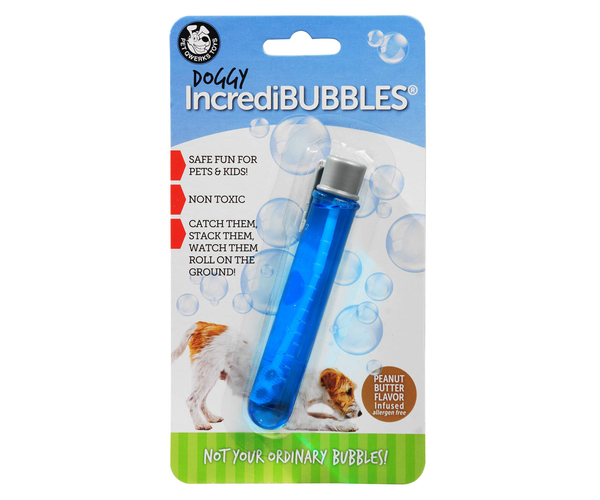 Doggy Incredibubbles Peanut Butter Flavored Dog Treat