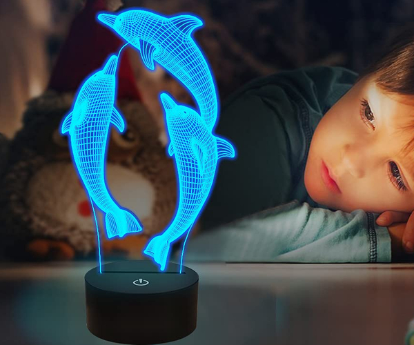 Dolphin Night Light