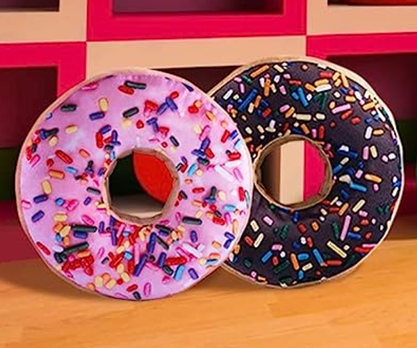 Donut Throw Pillow