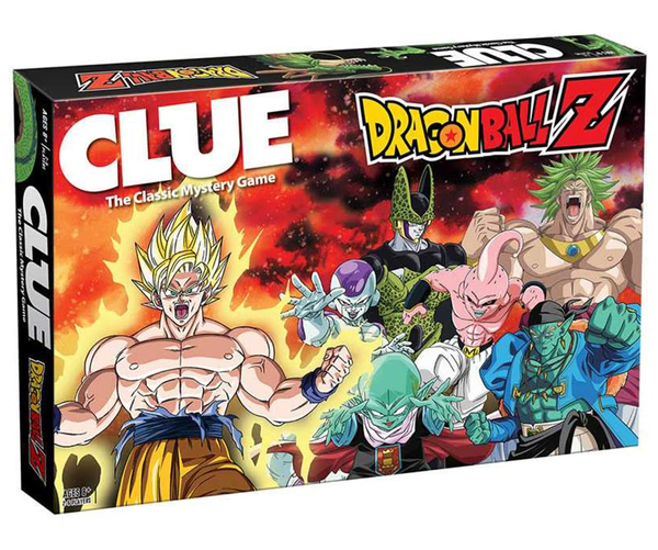 Dragon Ball Z Clue Game