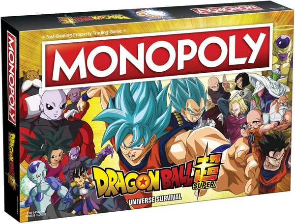 Dragon Ball Z Monopoly Game