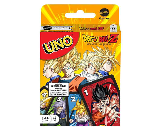 Dragon Ball Z Uno Game