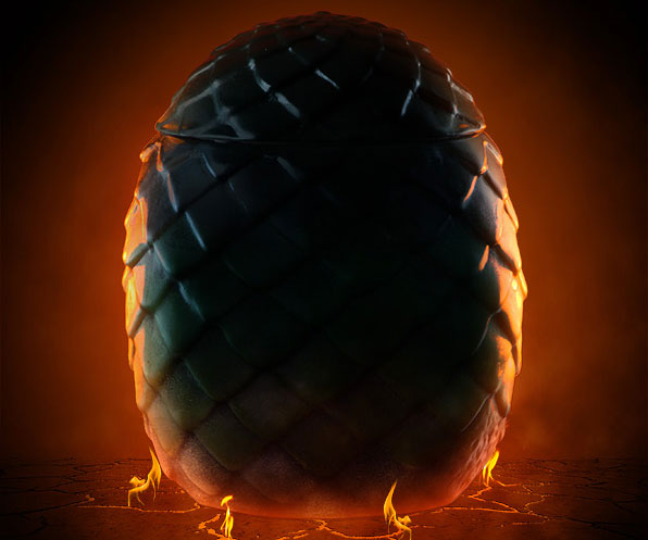 Dragon Egg Cookie Jar