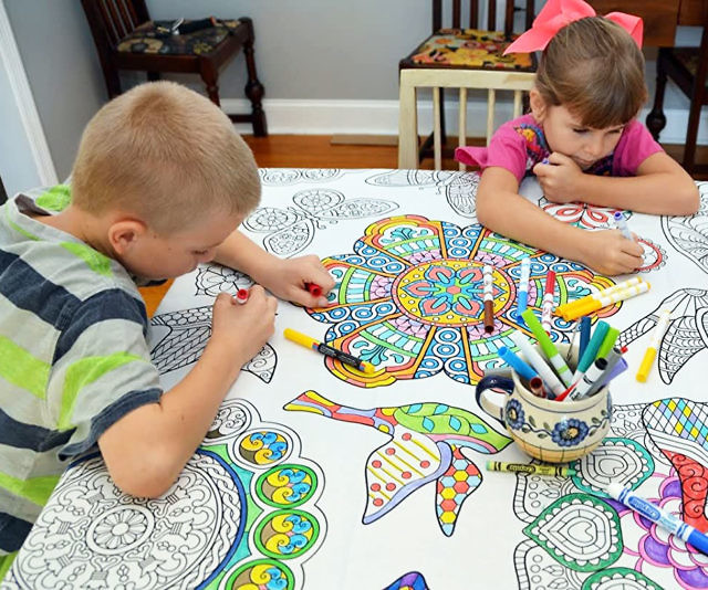 Draw-On Tablecloth