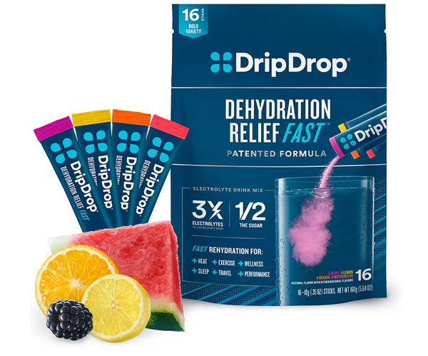 DripDrop Electrolyte Hydration Powder Sticks