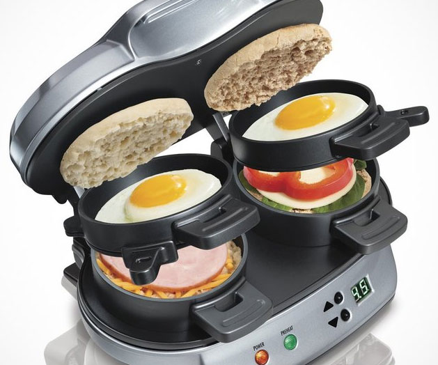 Dual Breakfast Sandwich Maker