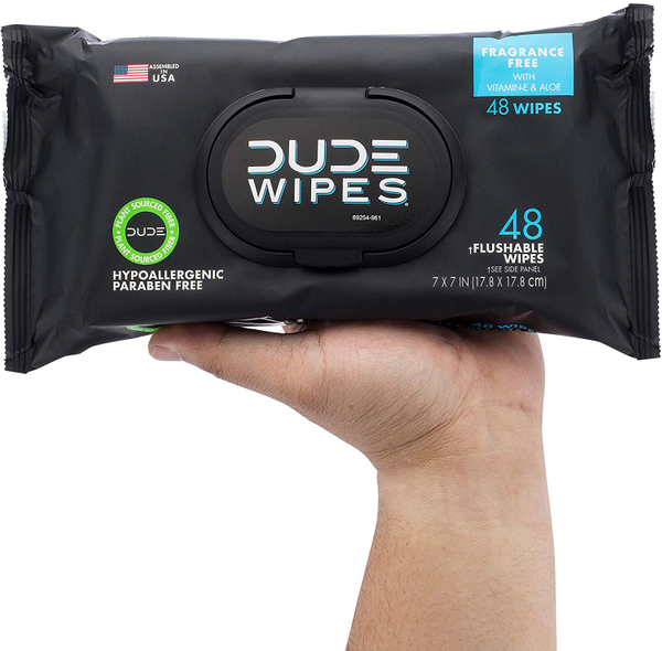 Dude Wipes Flushable Wipes