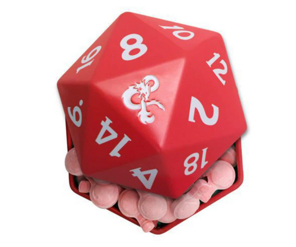 Dungeons and Dragon Dice Candy Tin
