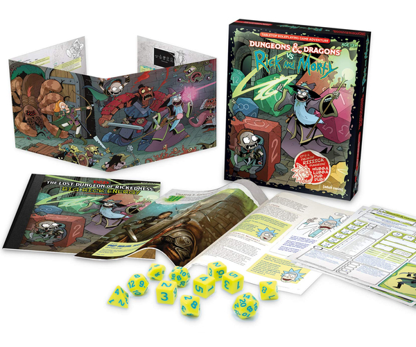 Dungeons & Dragons vs Rick and Morty Box Set
