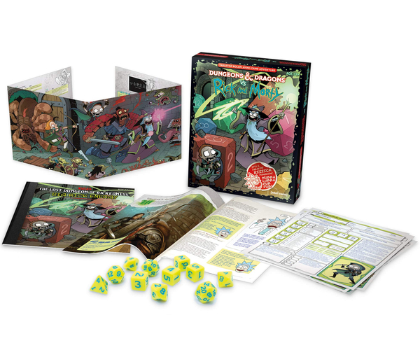 Dungeons & Dragons vs Rick and Morty