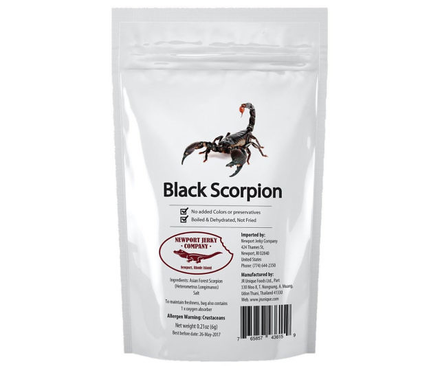 Edible Black Forest Scorpion