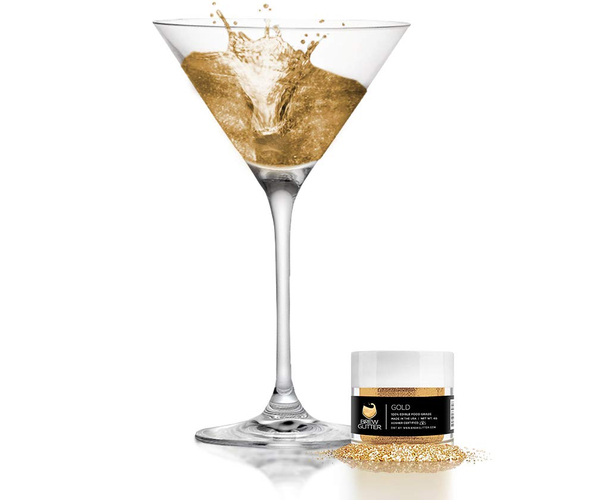 Edible Gold Drink Glitter