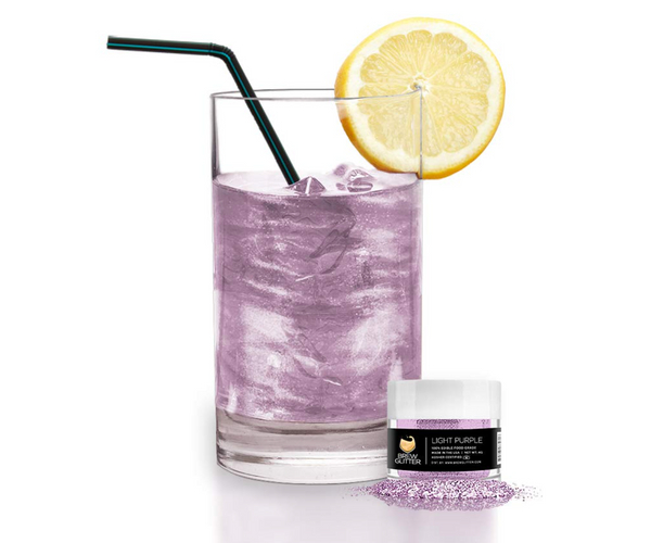 Edible Purple Cocktail Glitter