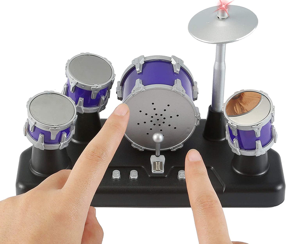 Electronic Desktop Drum Set